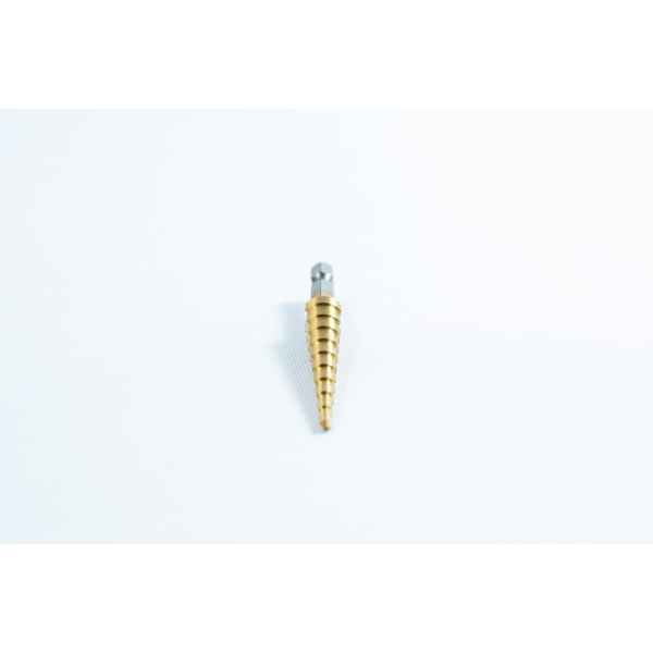 Drill Bit for holes size 3mm-12mm Titanium Coated