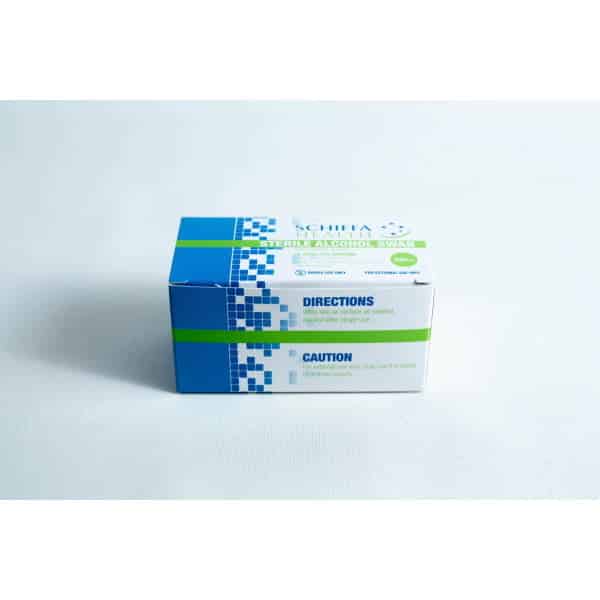 Sterile Alcohol wipes box x 100 1